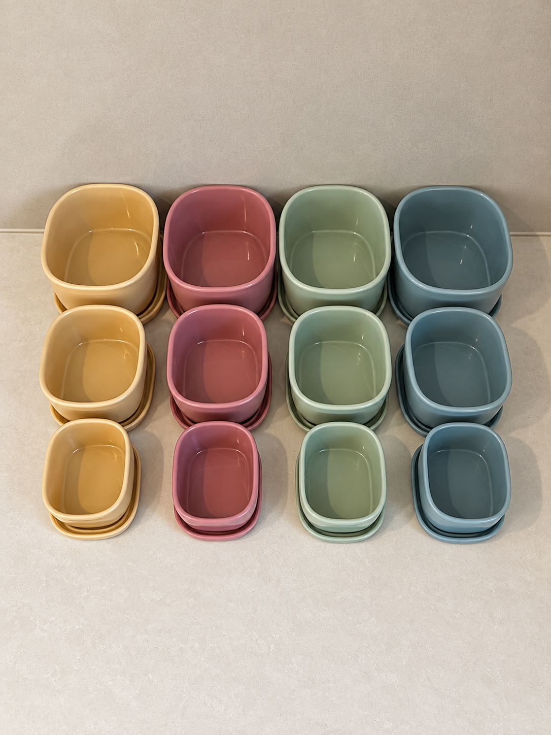 Smart Stack Silicone Containers