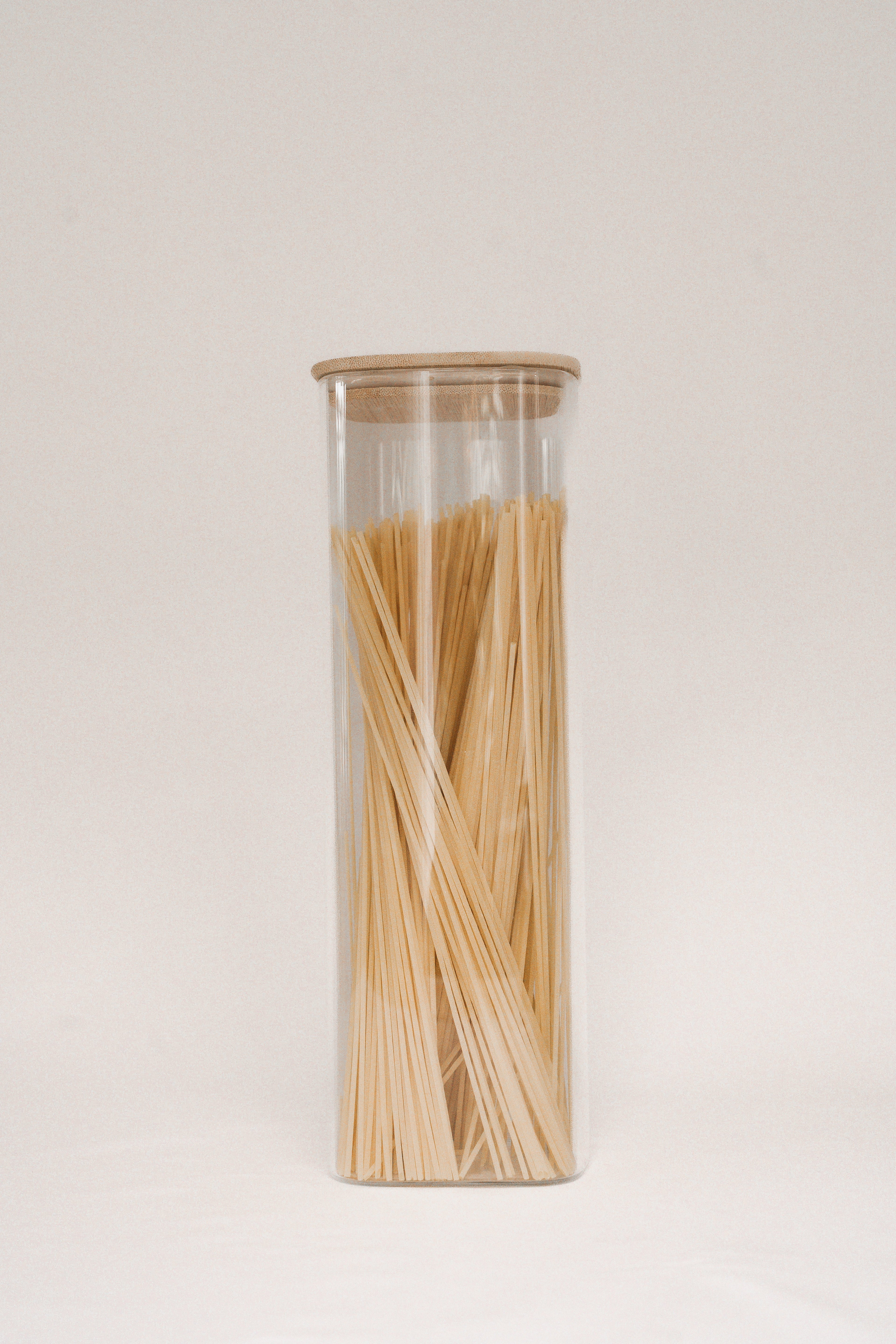 Large Square Glass Container