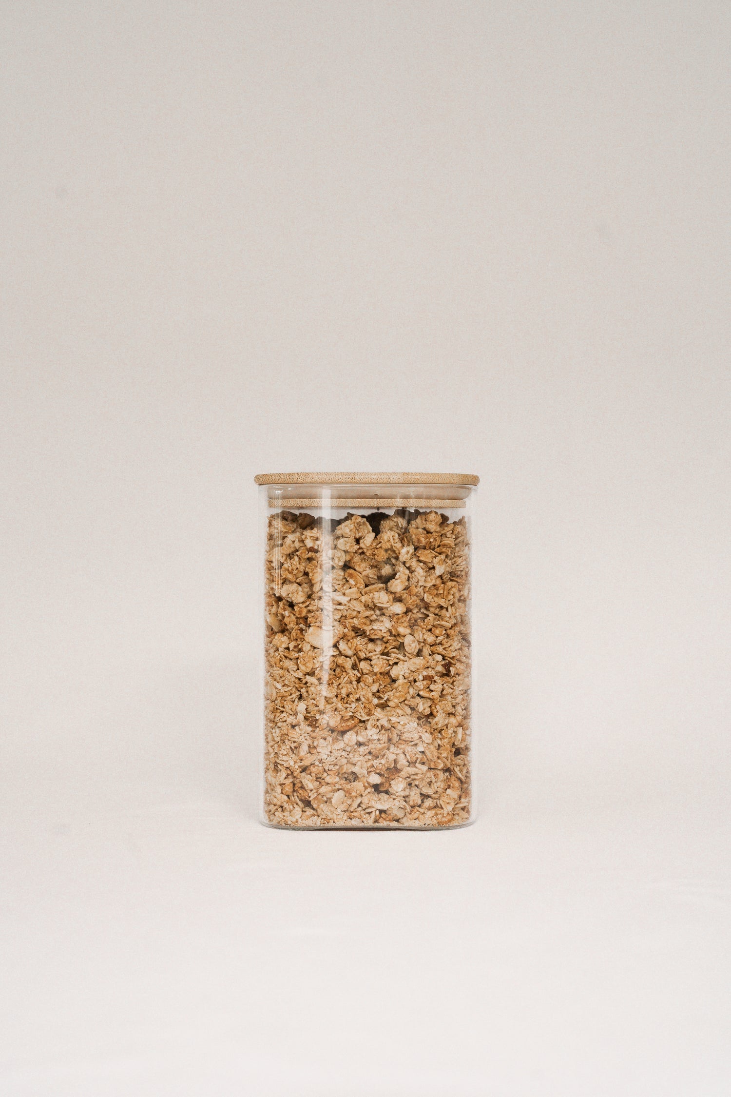 Medium Square Glass Container