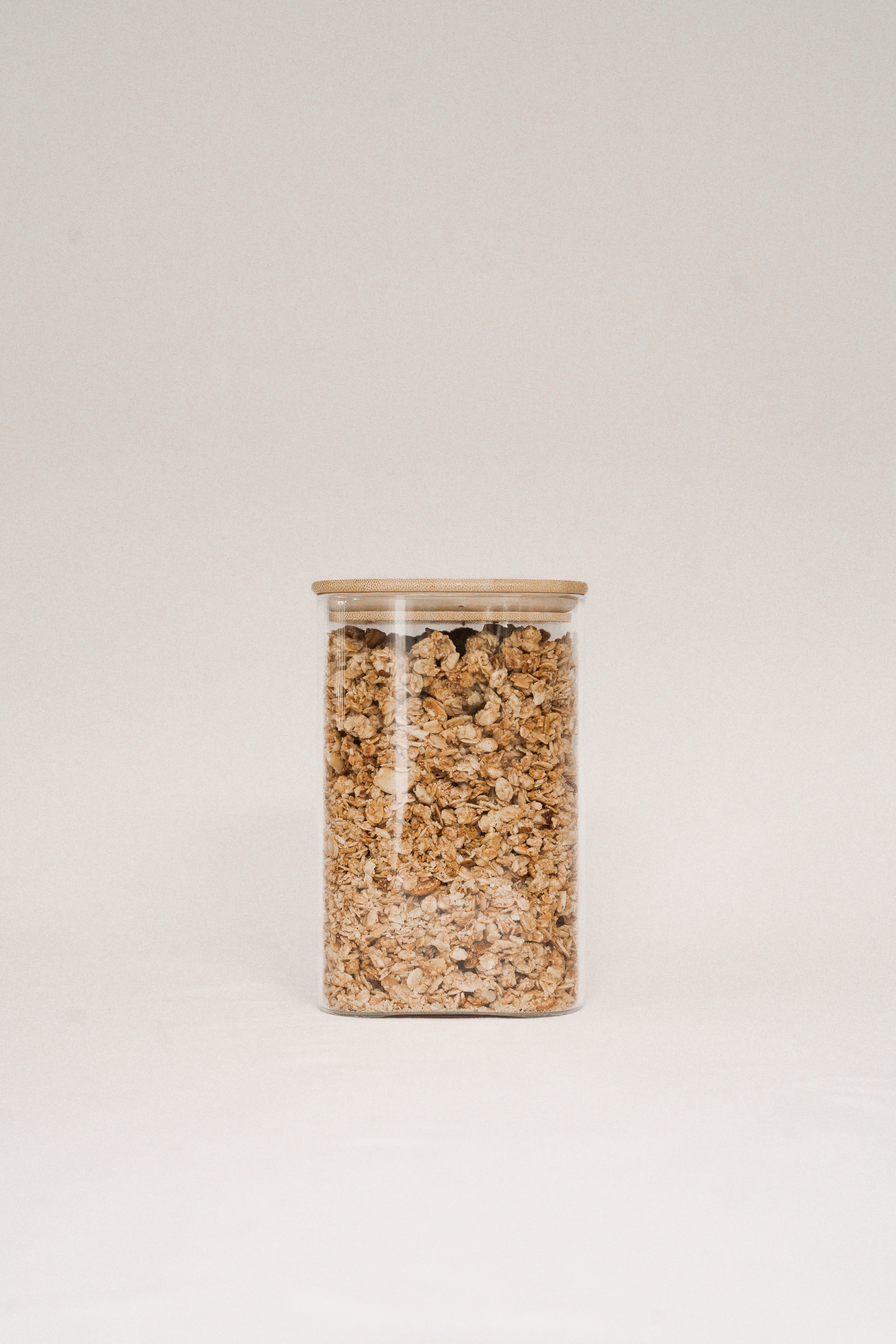 Medium Square Glass Container