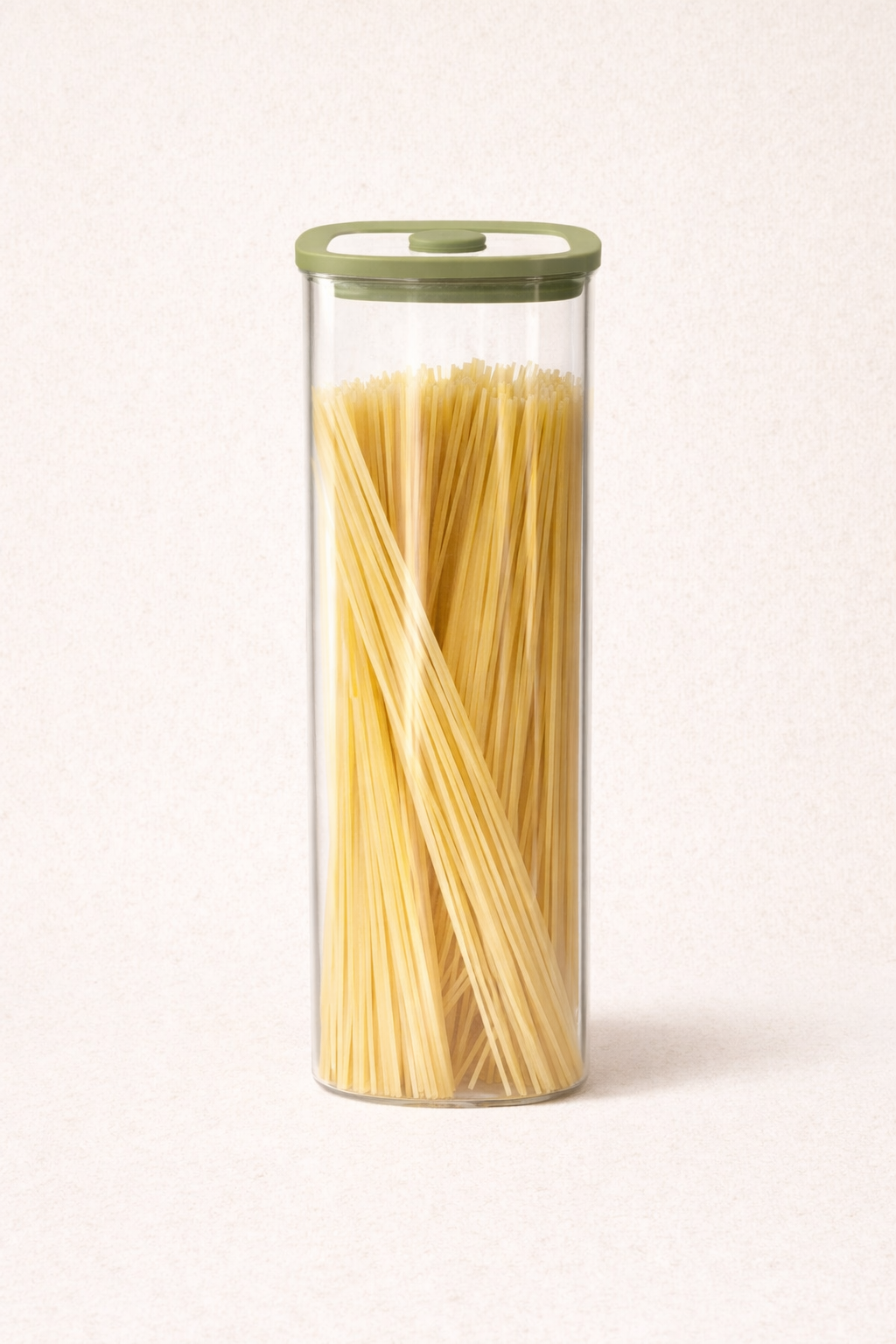 Large Square Glass Container