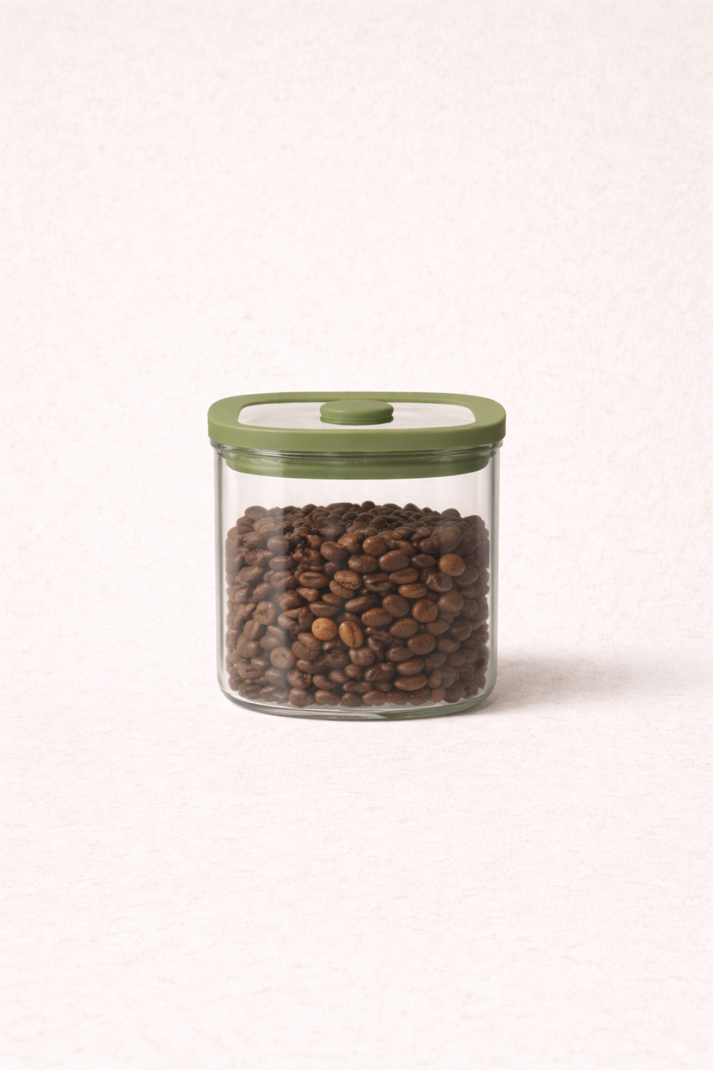 Small Square Glass Container