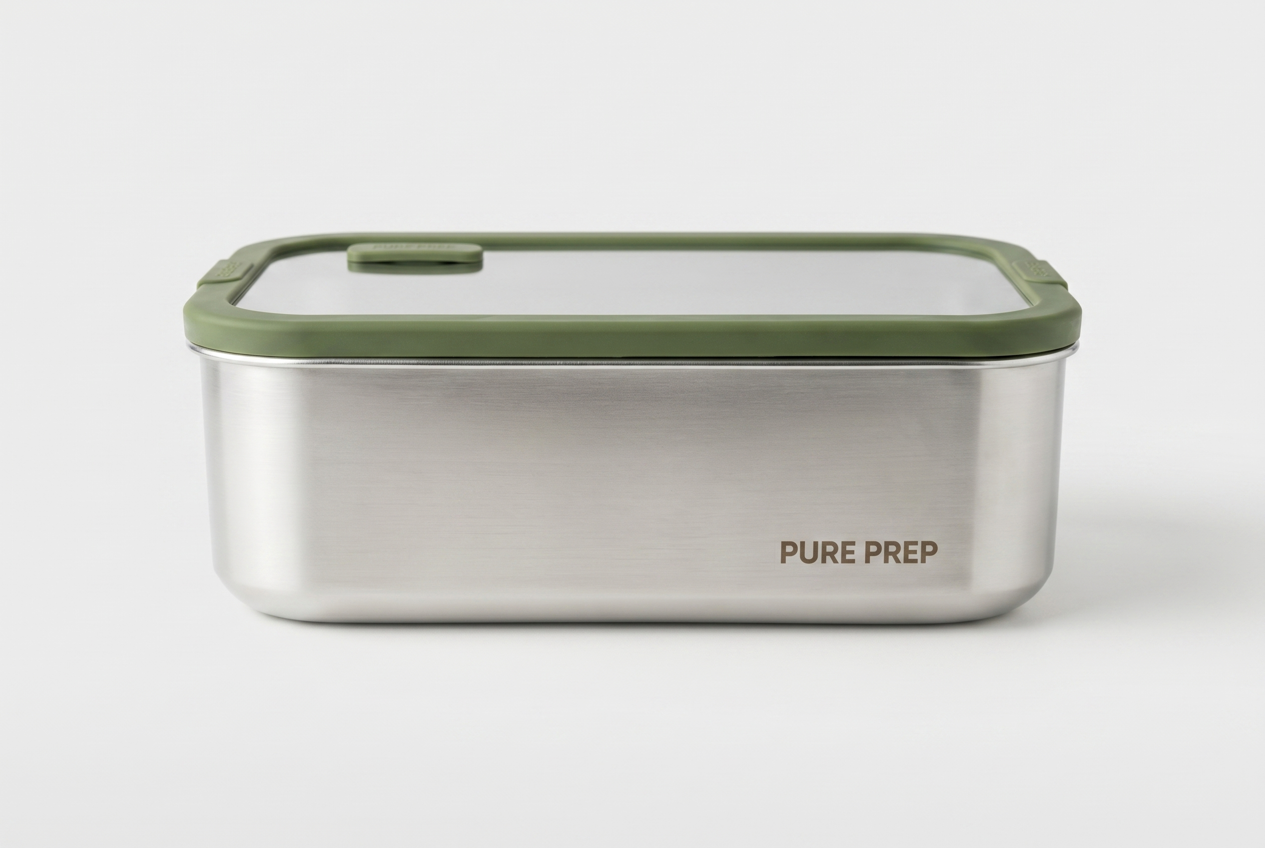 Large Stainless Steel Microwave-safe Container