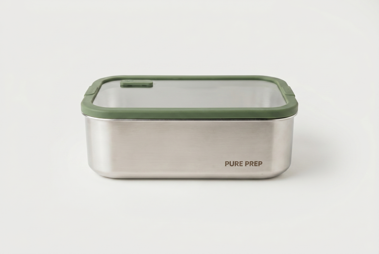 Medium Stainless Steel Microwave-safe Container
