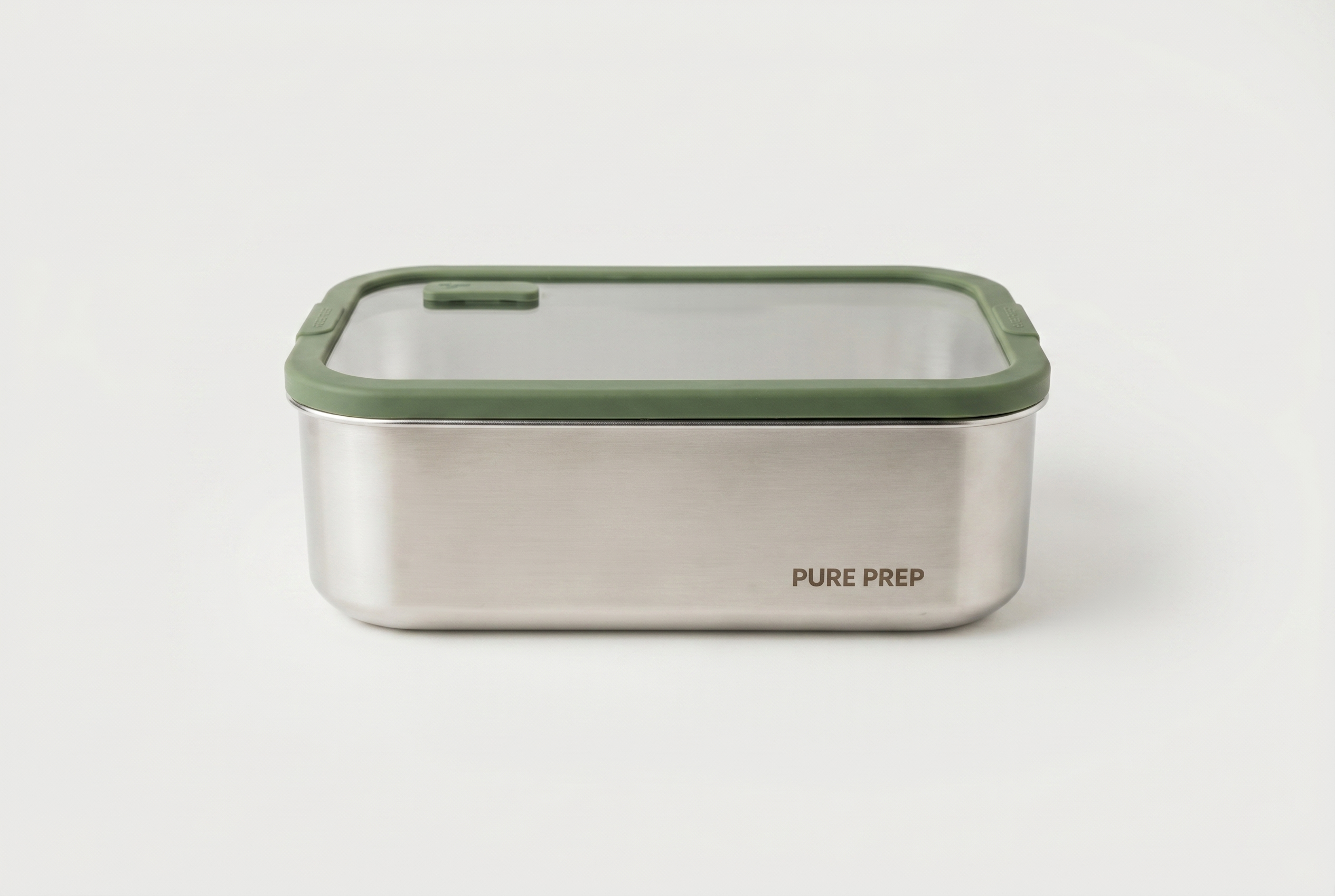 Medium Stainless Steel Microwave-safe Container